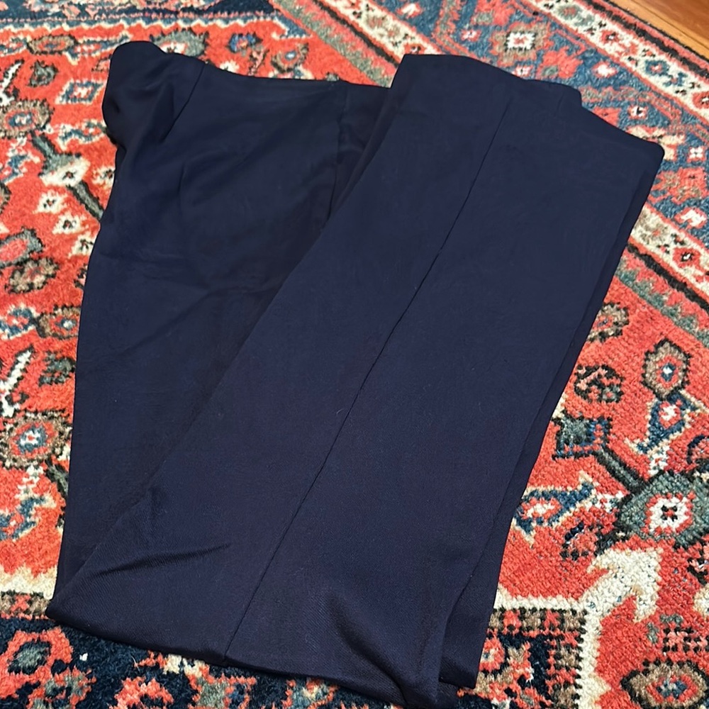 Talbots Blue Ankle Cropped Pants